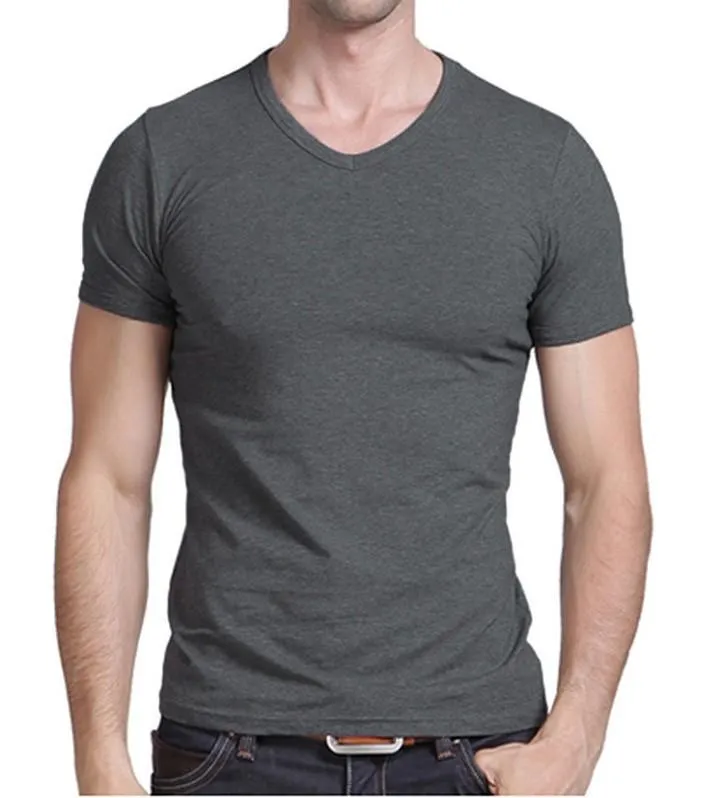 West Louis™ V-neck Cotton T-Shirt