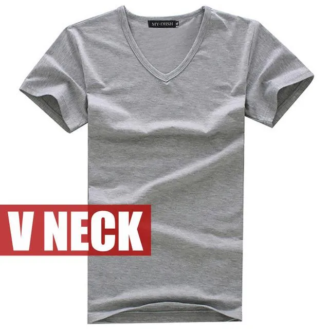 West Louis™ V-neck Cotton T-Shirt