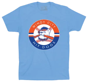 WINDY CITY HIT DOGS LOGO. (YOUTH)