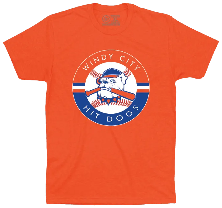 WINDY CITY HIT DOGS LOGO. (YOUTH)