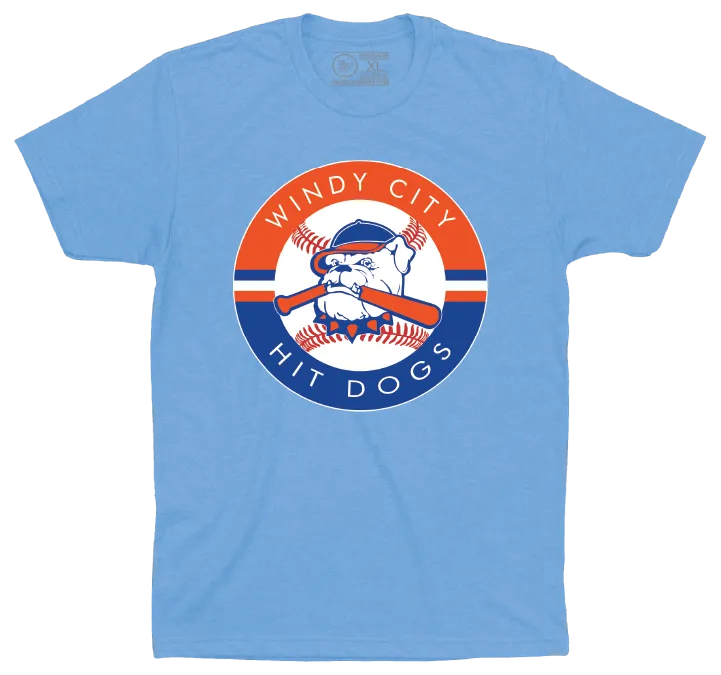 WINDY CITY HIT DOGS LOGO. (YOUTH)