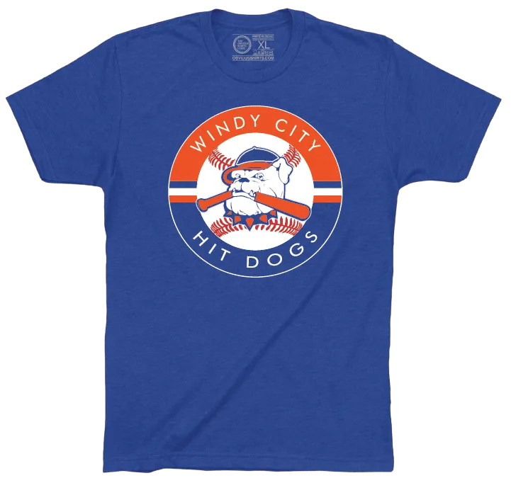 WINDY CITY HIT DOGS LOGO. (YOUTH)