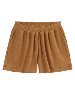 Women Shorts Towelling Honey - قصيرة