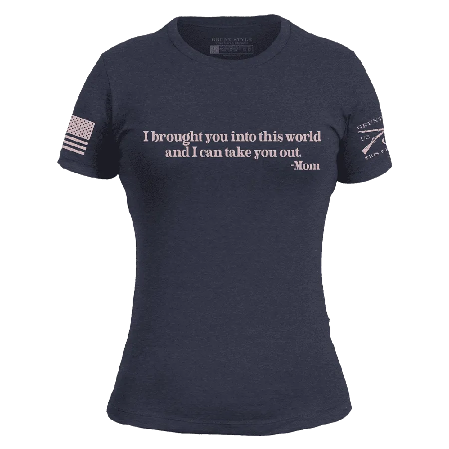 Women's Take You Out Slim Fit T-Shirt - Midnight Navy