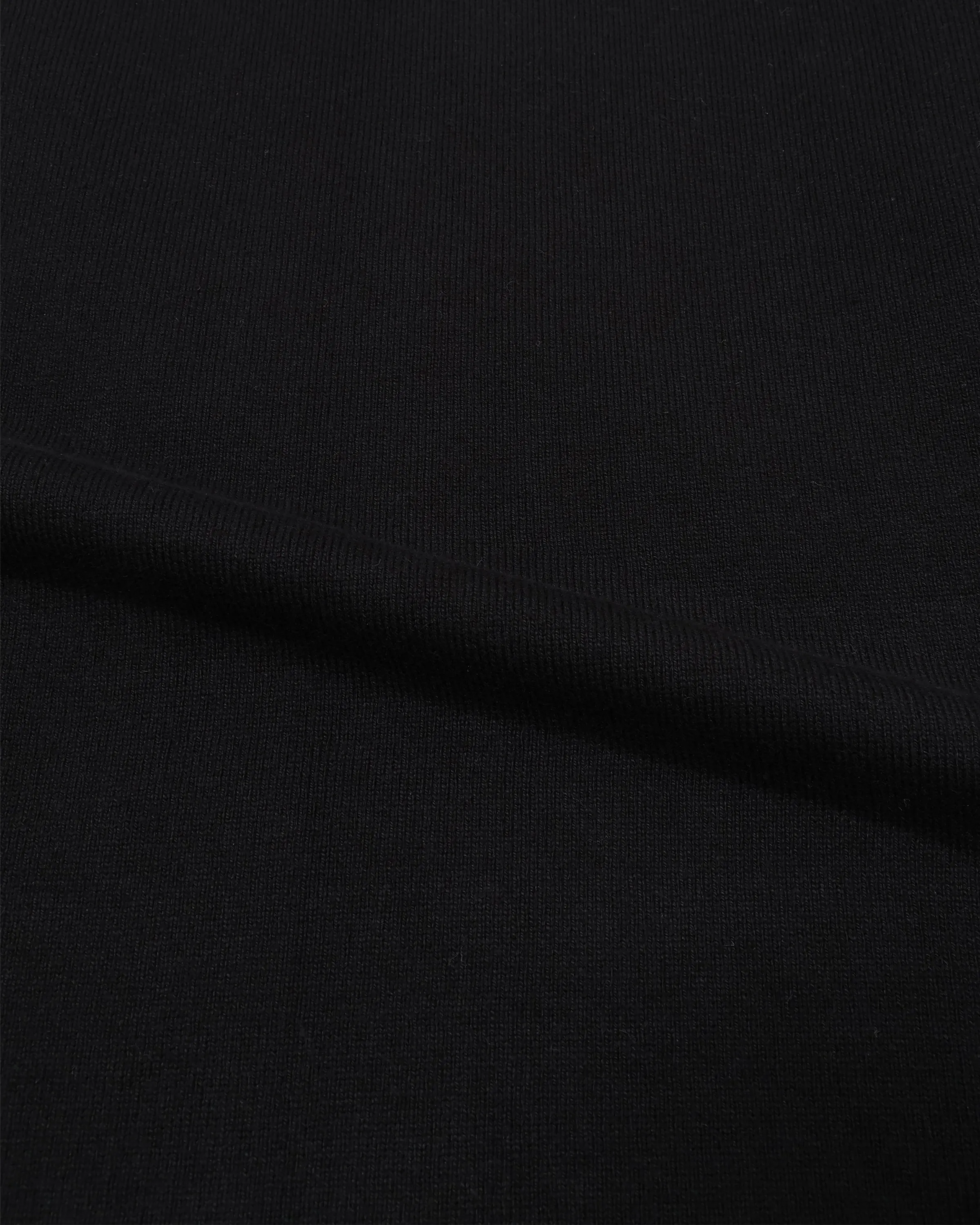 Wonder Looper 409gsm Double Heavyweight L/S T Shirt - Black