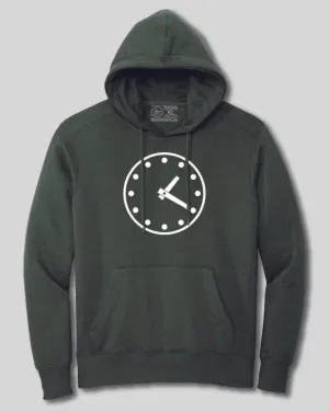 WRIGLEY CLOCK. (HOODED SWEATSHIRT)